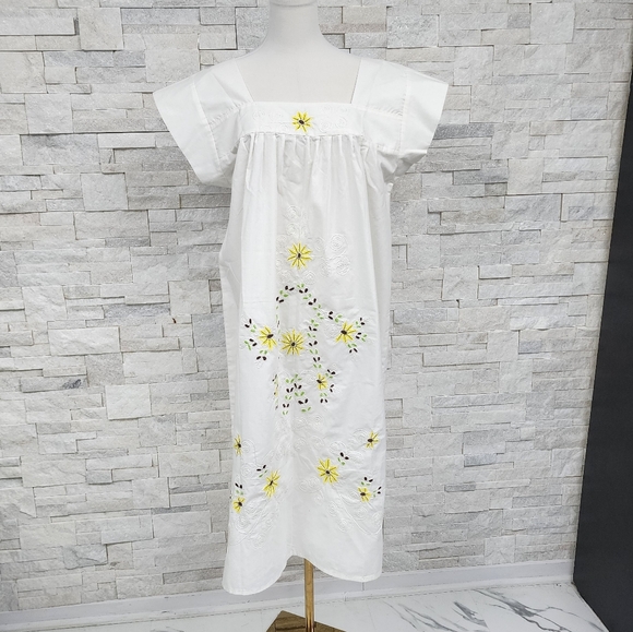 Pretty handmade super comfortable dress S/M/L - Picture 4 of 6